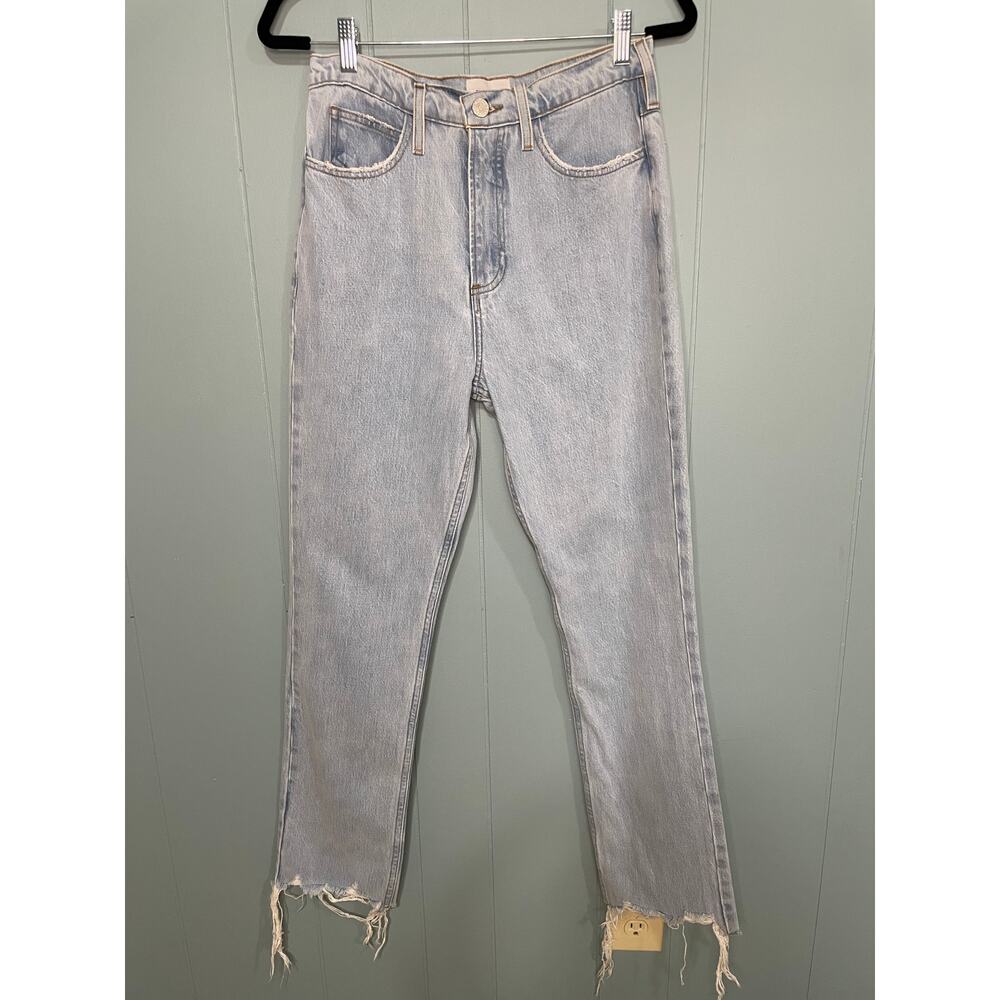 NWT FRAME Le High'N'Tight Straigh‎ High Rise Jeans, Size 27